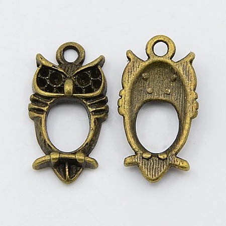 Alloy Pendant Enamel Settings LS-EA253Y-NFAB-1