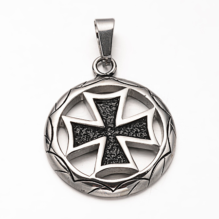 304 Stainless Steel Pendants STAS-M202-11AS-1