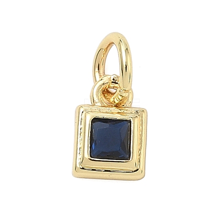 Brass Pave Cubic Zirconia Pendants LS-KK-K368-13G-05-1