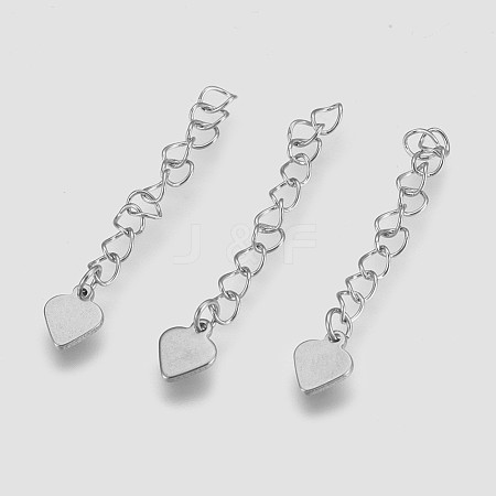 304 Stainless Steel Chain Extender X-STAS-I088-O-01P-1