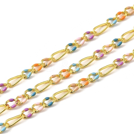 Brass Figaro Chains CHC-F020-13G-06-1