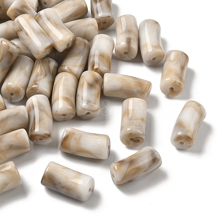 Acrylic Imitation Gemstone Beads MACR-K359-66G-1