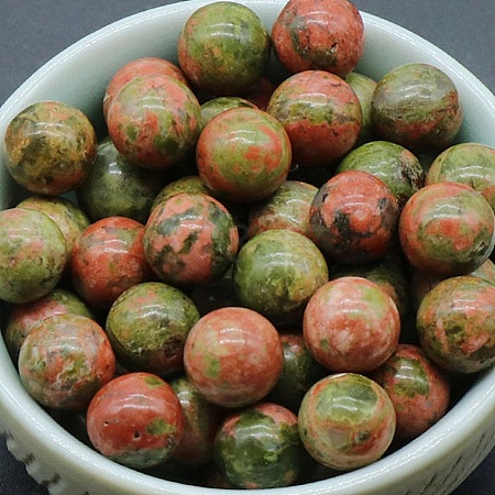 Natural Unakite Crystal Ball LS-PW-WG45243-08-1