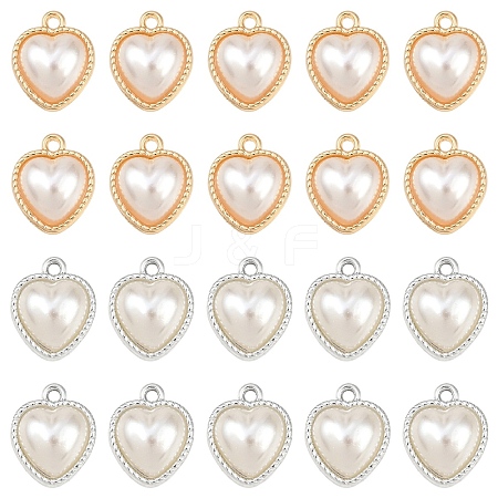 20Pcs 2 Colors Alloy Pendants FIND-YW0011-40-1