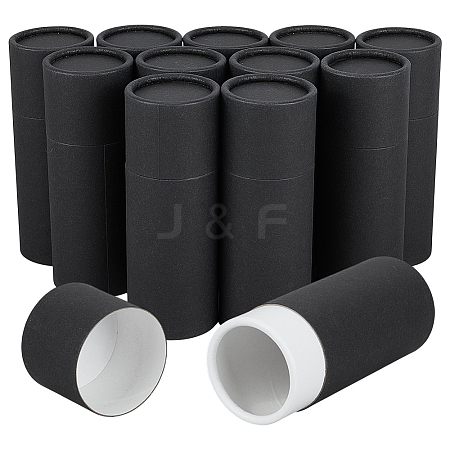 Column Cardboard Paper Essential Oil Bottle Storage Boxes with Caps CON-WH0115-08-1