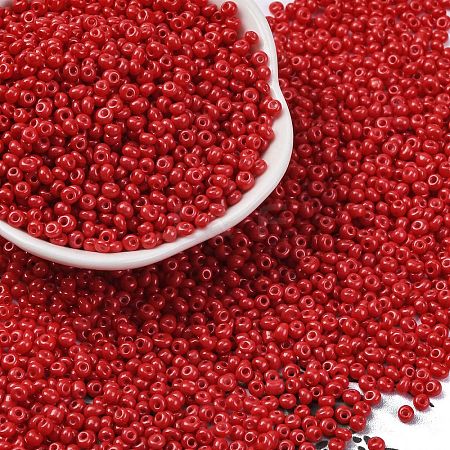 8/0 Baking Paint Glass Seed Beads X1-SEED-M012-02A-42-1