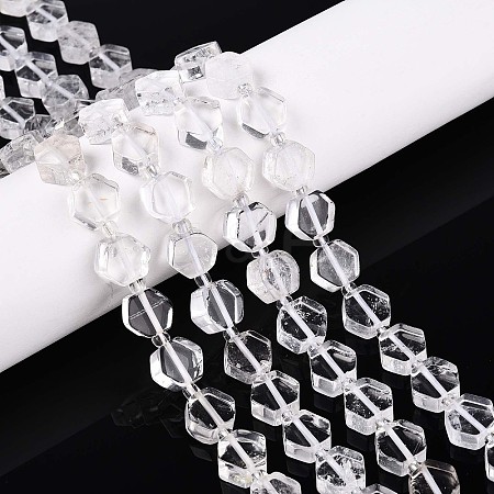 Natural Quartz Crystal Beads Strands G-P534-A23-01-1