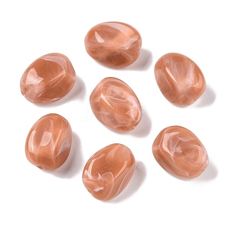 Opaque Acrylic Beads OACR-N137-36D-1