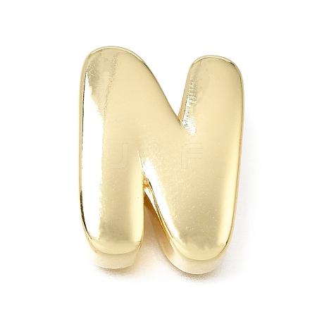 Brass Slide Charms KK-E802-33G-N-1
