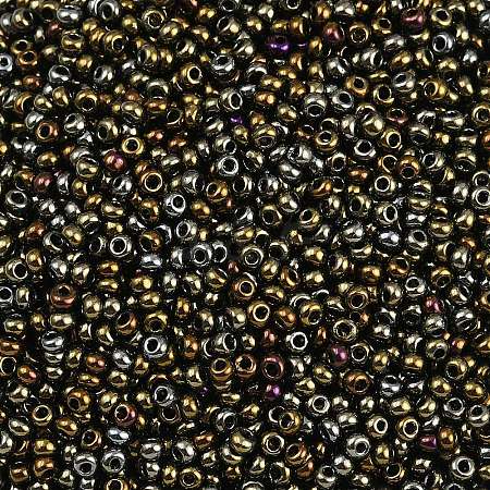 12/0 Grade A Round Glass Seed Beads SEED-Q008-F602-1
