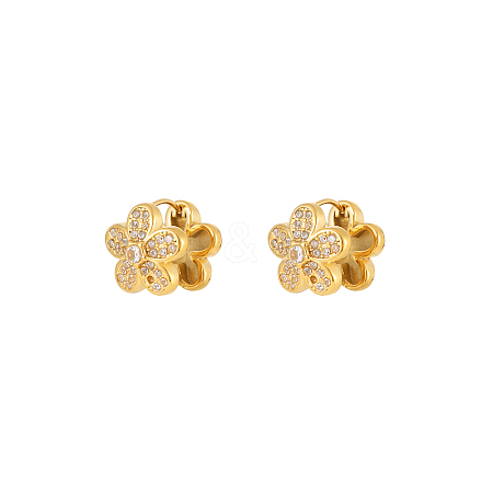 304 Stainless Steel Hoop Earrings LR0799-4-1