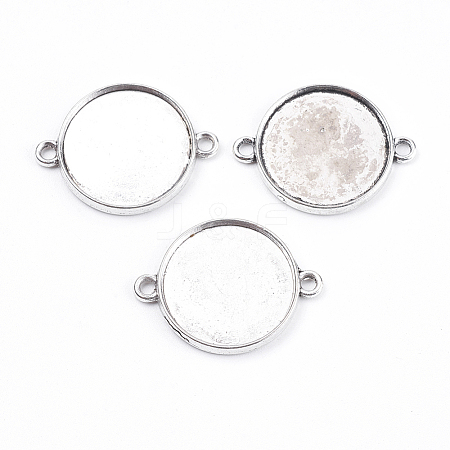 Tibetan Style Cabochon Connector Settings LS-TIBE-A124178-AS-LF-1
