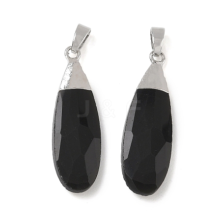 Natural Obsidian Pendants GG-CBA9F30-03P-05-1