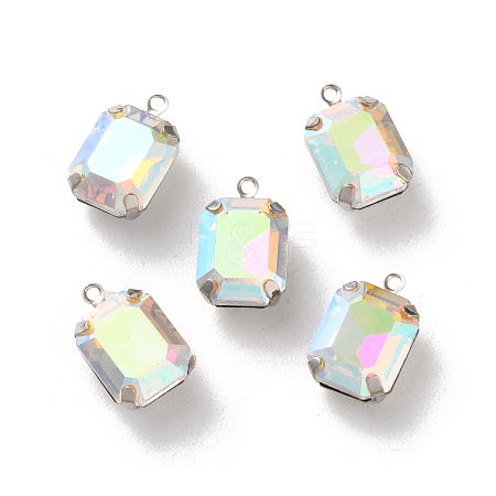 Rhinestone Pendants LS-RGLA-P038-02P-08-1