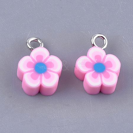 Handmade Polymer Clay Charms CLAY-S091-103-1