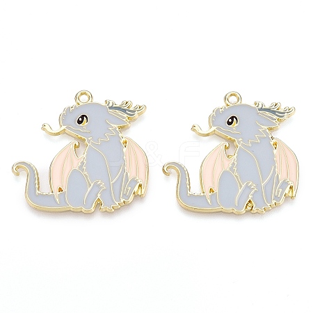 Alloy Enamel Pendants ENAM-A143-10KCG-04-1