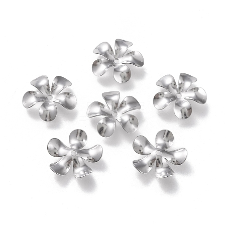 Non-Tarnish 304 Stainless Steel Bead Caps LS-STAS-K194-01P-03-1