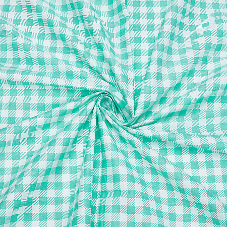 Tartan Cotton Fabric DIY-WH0816-563B-1