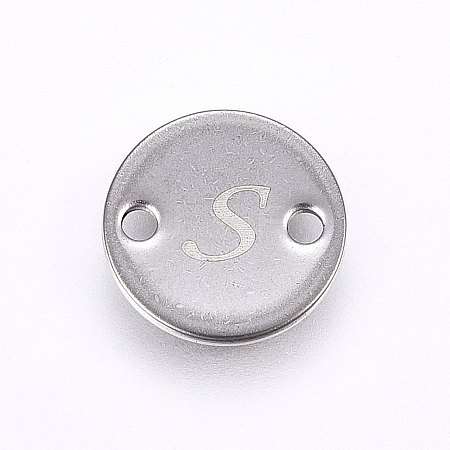 Tarnish Resistant 201 Stainless Steel Links connectors STAS-H465-01P-8mm-S-1