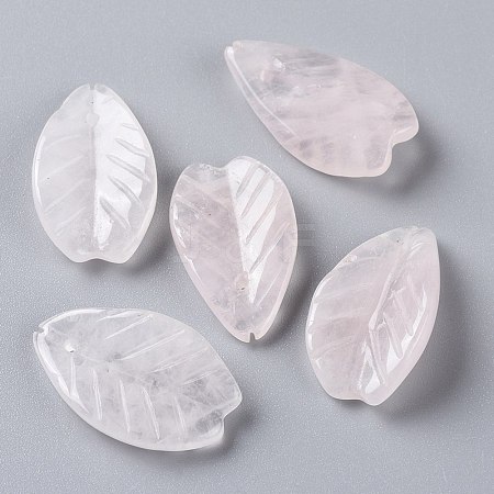 Natural Rose Quartz Pendants G-F697-A05-1