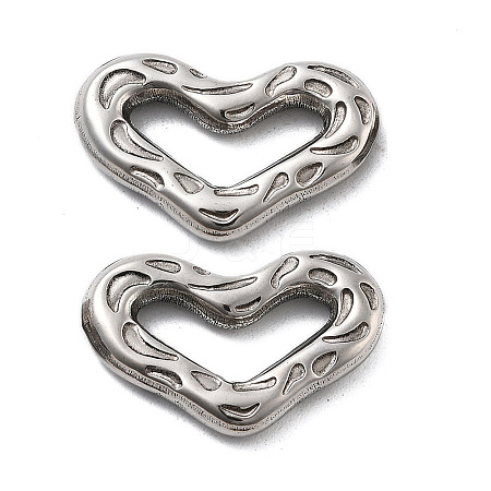 304 Stainless Steel Pendants STAS-V002-08P-1