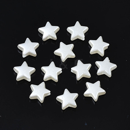 ABS Plastic Imitation Pearl Beads KY-S170-03-A01-1