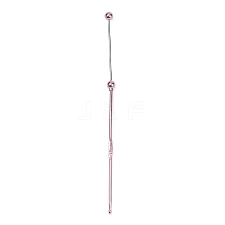 DIY Alloy Beadable Crochet Hooks AJEW-A064-02D-1