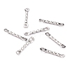 Tarnish Resistant 201 Stainless Steel Links Connectors X-STAS-B011-02A-P-2