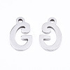 Non-Tarnish 201 Stainless Steel Charms LS-STAS-T044-217P-G-2