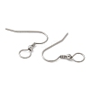 201 Stainless Steel Ear Hooks STAS-C117-03A-P-2