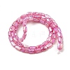 Imitation Jade Glass Beads Strands GLAA-P058-04A-08-2