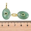 Natural Green Aventurine Pendants G-F837-05D-3