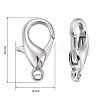 Zinc Alloy Lobster Claw Clasps LS-X-E106-4