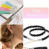 30Pcs 3 Styles Brass Cord End FIND-CJ0004-71-7