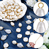 120Pcs 6 Styles Acrylic Imitation Pearl Pendants and Links FIND-BM0001-21-7