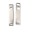 Tarnish Resistant 201 Stainless Steel Connector Charms STAS-D244-31P-D-2
