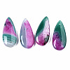 Natural Brazilian Agate Pendants X-G-S364-099C-1