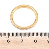 304 Stainless Steel Micro Pave Cubic Zirconia Finger Rings for Women RJEW-F214-01G-01-2