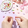 Baking Paint Alloy Beads FIND-CJC0016-45-4