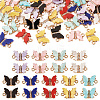  36pcs 9 colors Opaque Acrylic Connector Charms OACR-TA0001-25-1