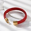 Braided Microfiber Leather Cord Bracelets for Men BJEW-Z081-08P-3