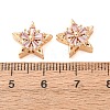 Brass Micro Pave Cubic Zirconia Beads CU-CBAEC99-31G-03-3