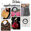 10Pcs 5 Colors Plastic Bag Handles FIND-WR0008-68-4