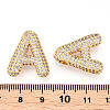Brass Micro Pave Cubic Zirconia Pendants KK-N254-06G-A-3