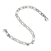 Tarnish Resistant 304 Stainless Steel Figaro Chain Bracelets BJEW-I274-03S-4