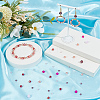 Electroplate & Baking Paint Imitation Jade Glass Beads EGLA-SC0001-27A-4