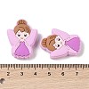 Angel Food Grade Silicone Focal Beads SIL-A008-06D-3