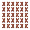 Opaque Acrylic European Beads LS-OACR-TAC0019-006X-2
