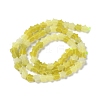 Natural Lemon Jade Beads Strands G-G085-B58-02-3