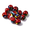 Handmade Millefiori Lampwork Beads LAMP-R003-02A-10-1